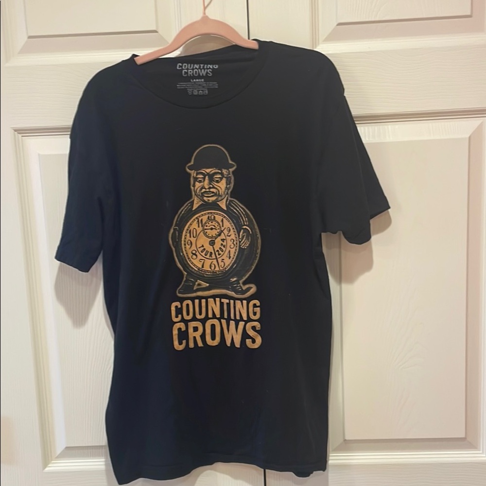 Counting Crows Black Graphic T-Shirt
